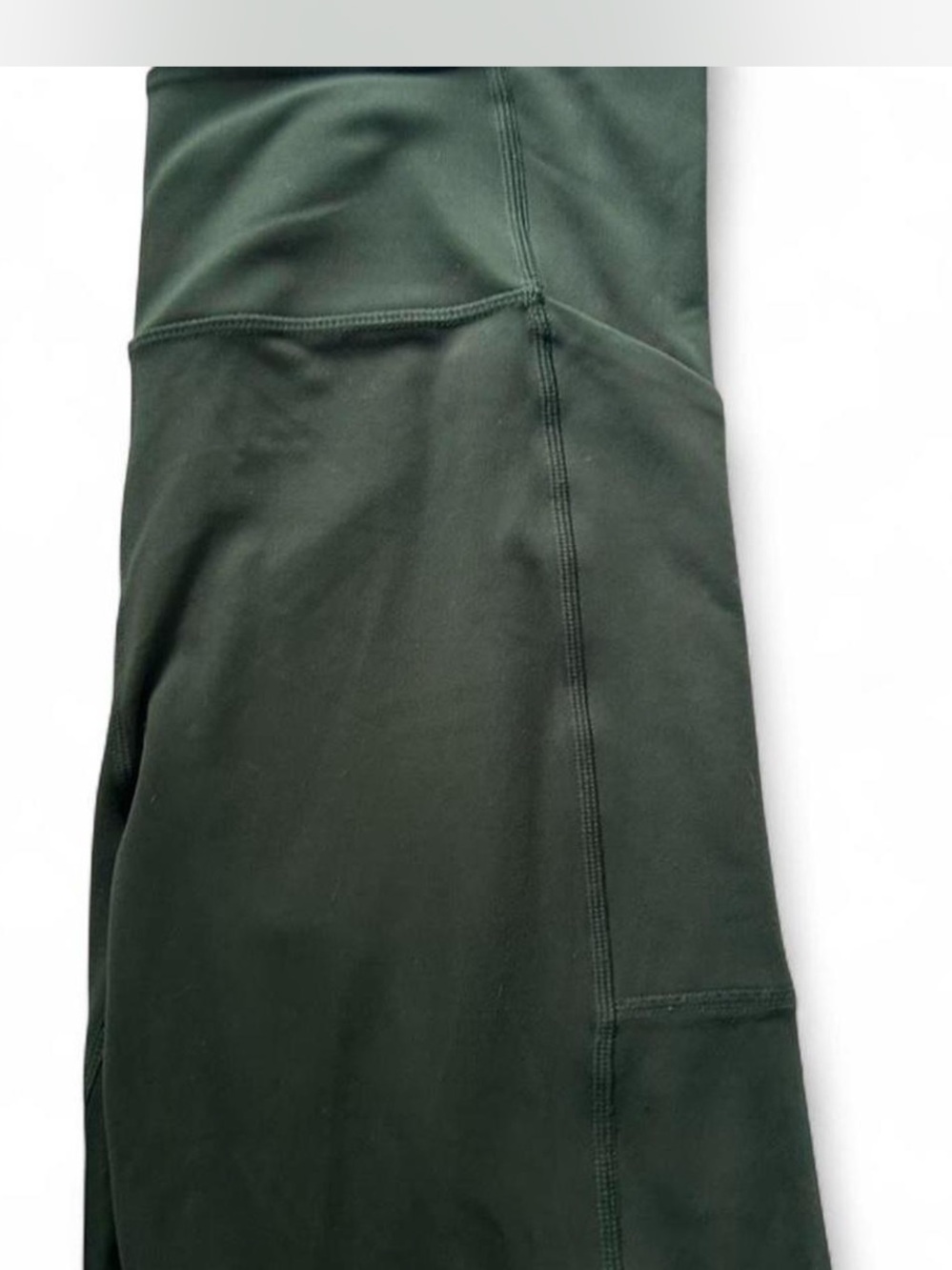 Girlfriend Collective Moss Green High Rise Leggings Size Large Recycled Activew